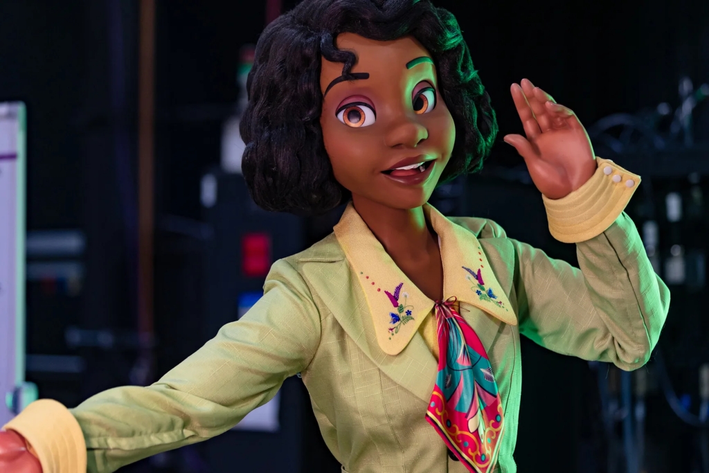 Disney Revela Figura Áudio-animatrônica da Princesa Tiana